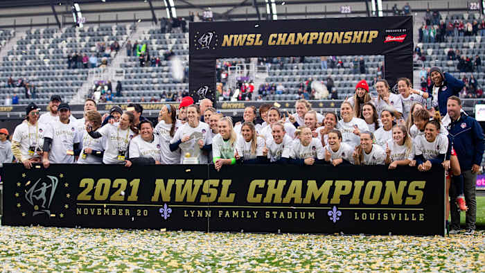 The Washington Spirit won the NWSL title